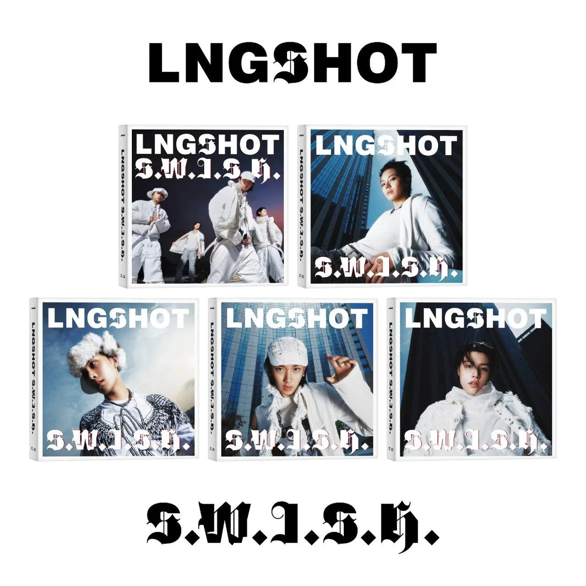 [PREORDER EVENT] LNGSHOT - S.W.I.S.H. - EP album