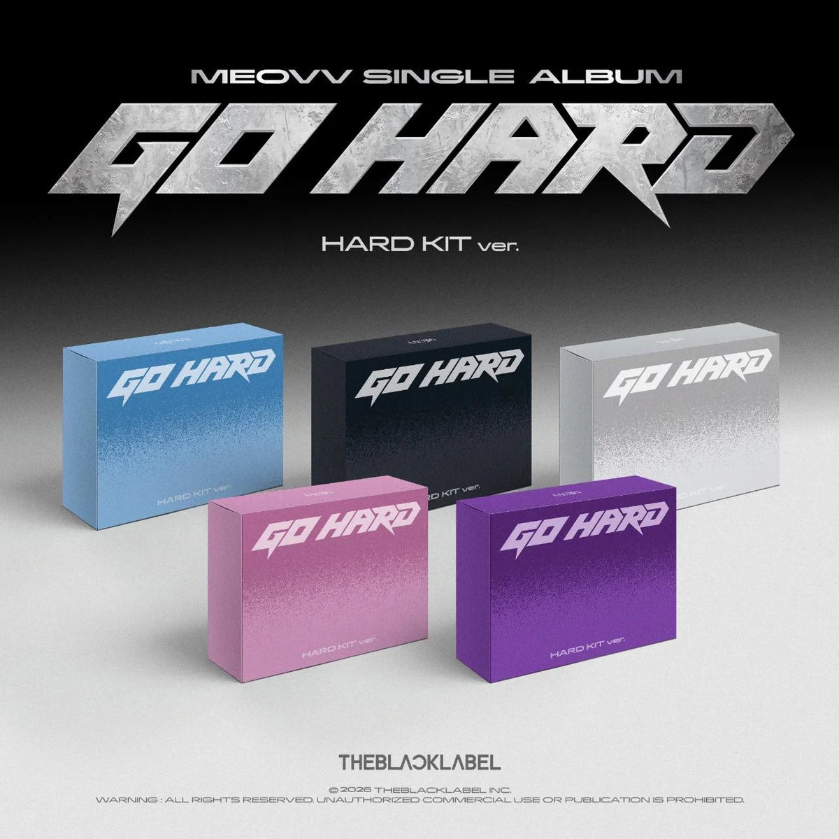 [PREORDER EVENT] MEOVV - Go Hard [KIT] - Single album