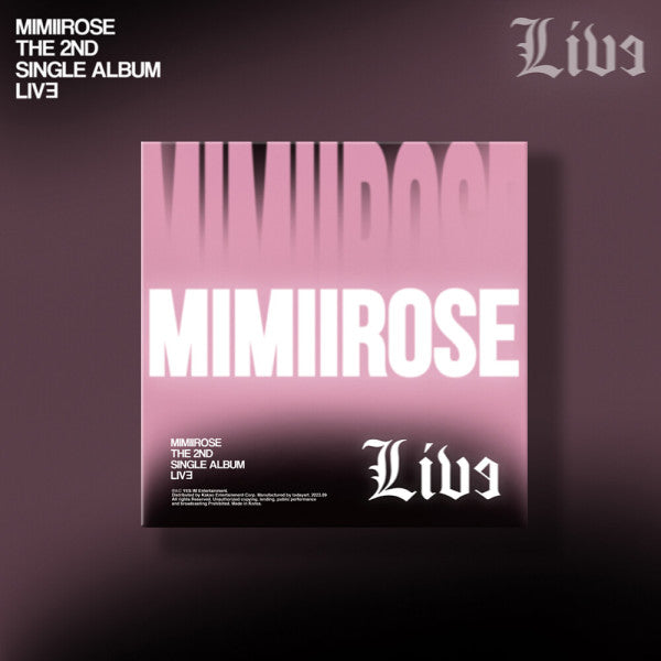 MIMIIROSE - Live - 2nd single album