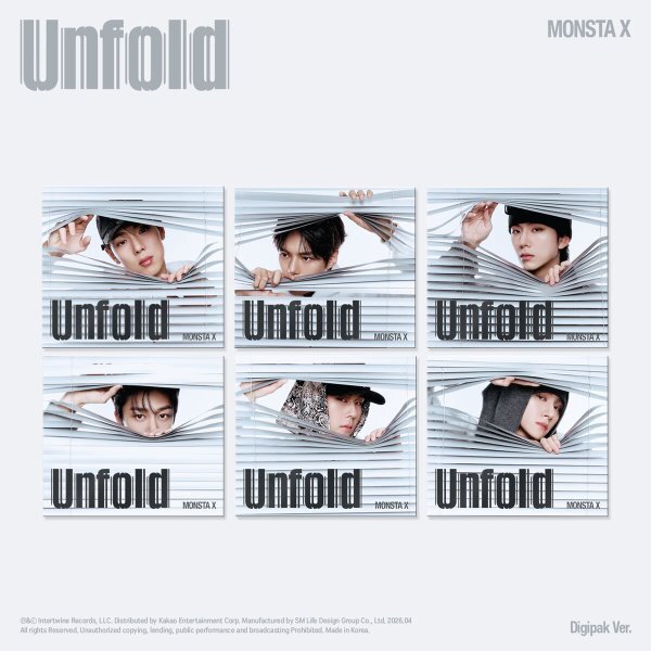 MONSTA X - Unfold [DIGIPACK] - English album vol.2