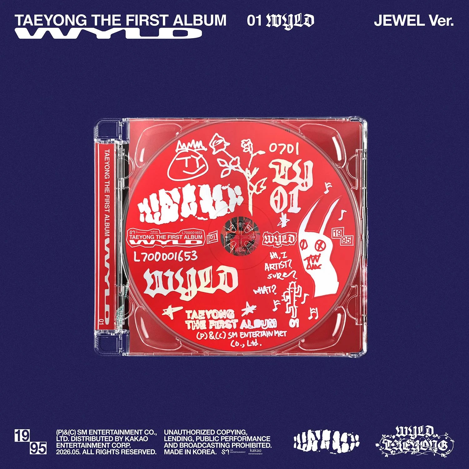 TAEYONG - WYLD [JEWELCASE] - 1st regular album