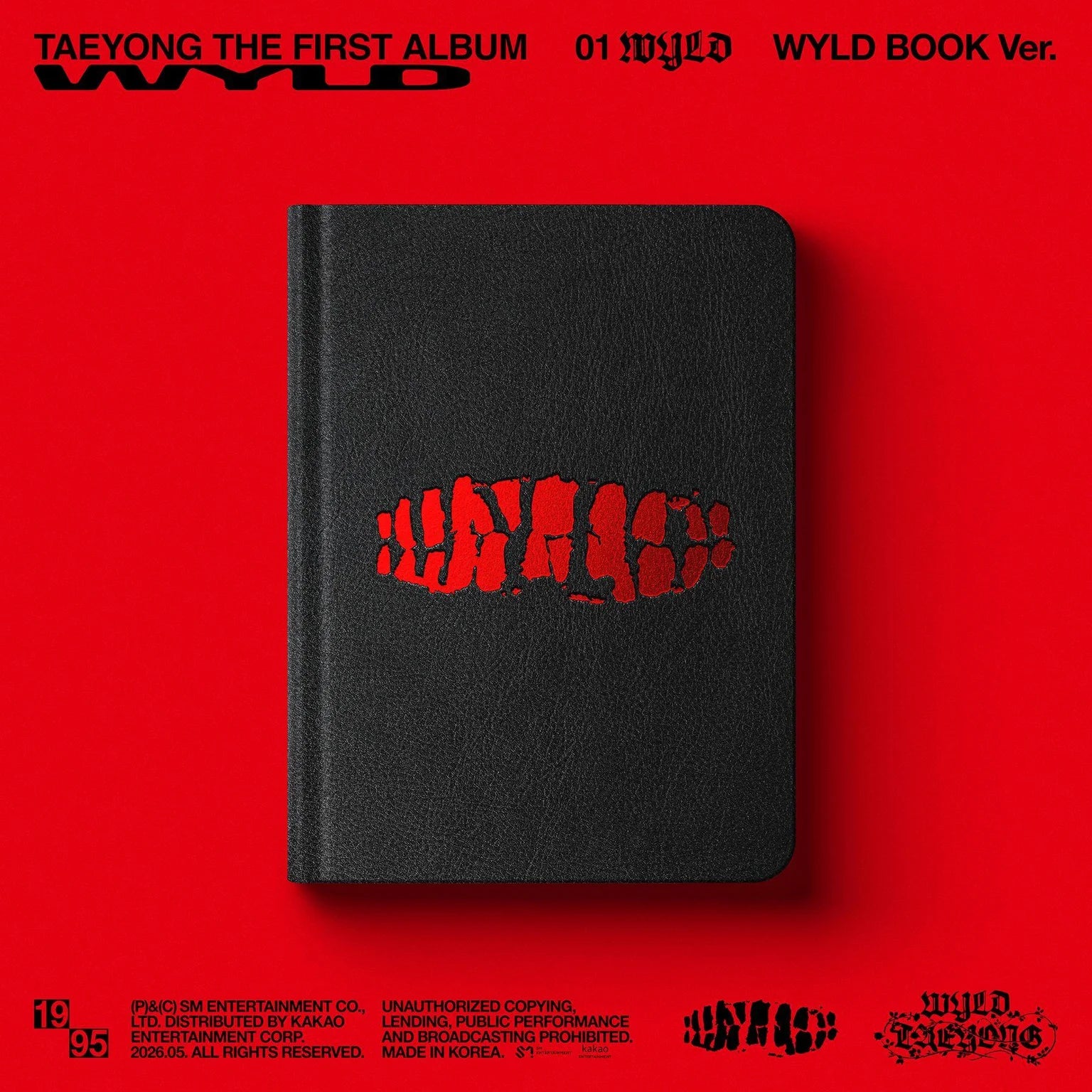 TAEYONG - WYLD [WYLD BOOK] - 1st regular album
