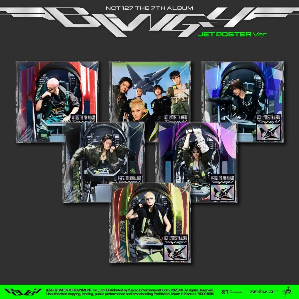 NCT 127 - Blingy [JET POSTER] - 7th full album