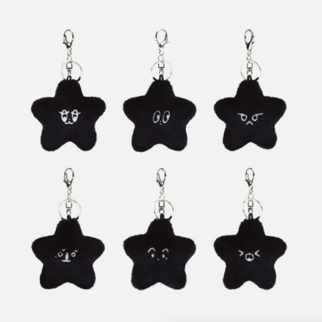 NCT127 - Black Starfish Doll Keyring - The Momentum MD
