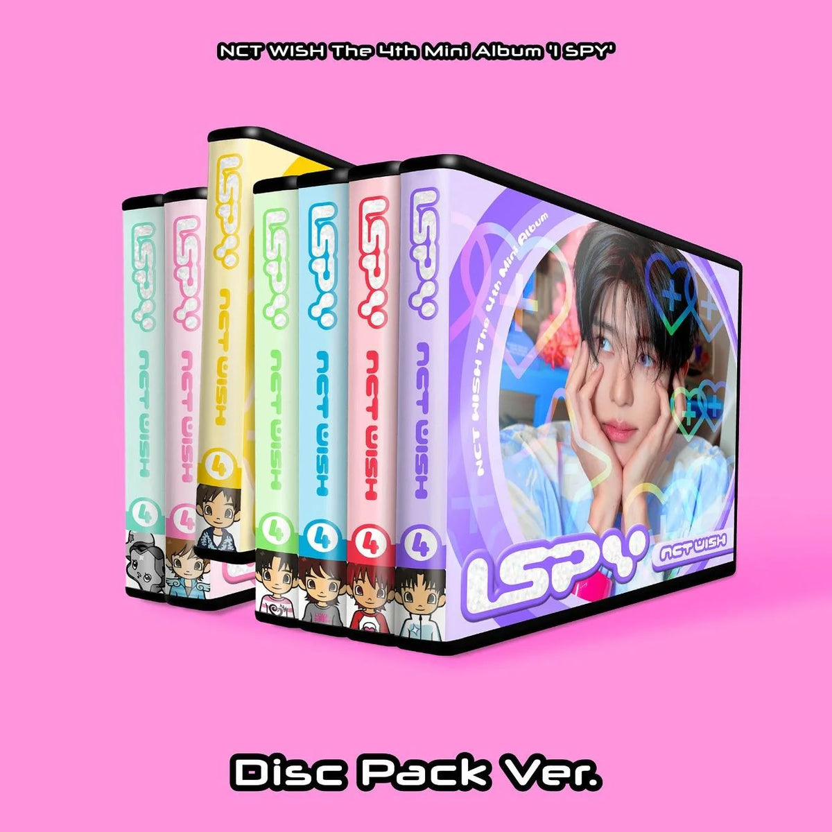 NCT WISH - I Spy [DISC PACK] - 4th mini album