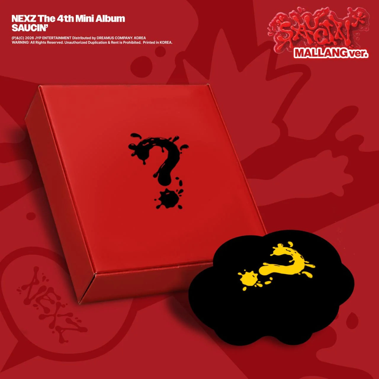 [PREORDER EVENT] NEXZ - Saucin [MALLANG] - 4th mini album