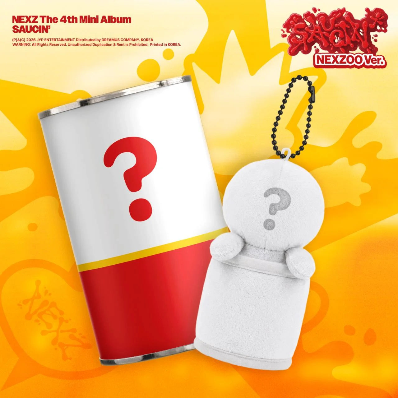 [PREORDER EVENT] NEXZ - Saucin [NEXZOO] - 4th mini album