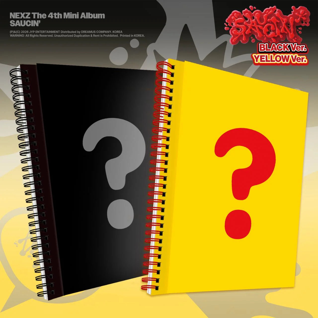 [PREORDER EVENT] NEXZ - Saucin - 4th mini album