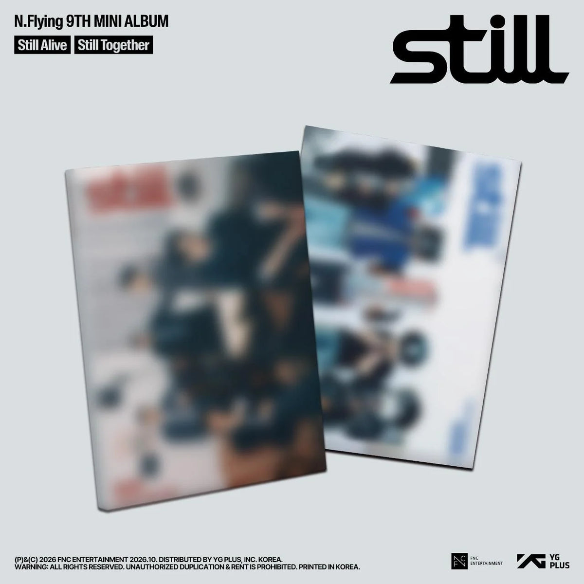 [PREORDER] N.FLYING - Still - 9th mini album