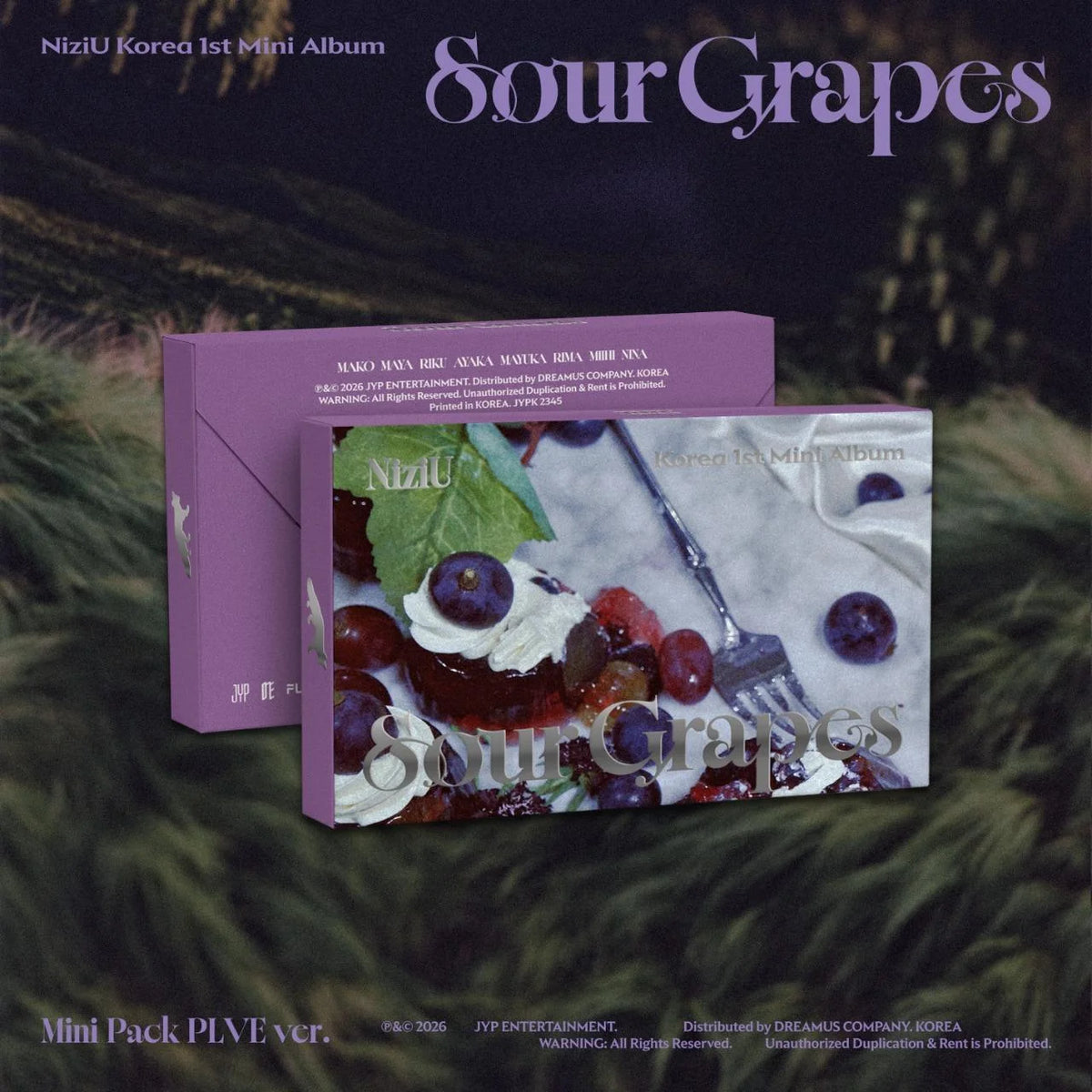 NIZIU - Sour Grapes [MINI PACK] - 1st mini album