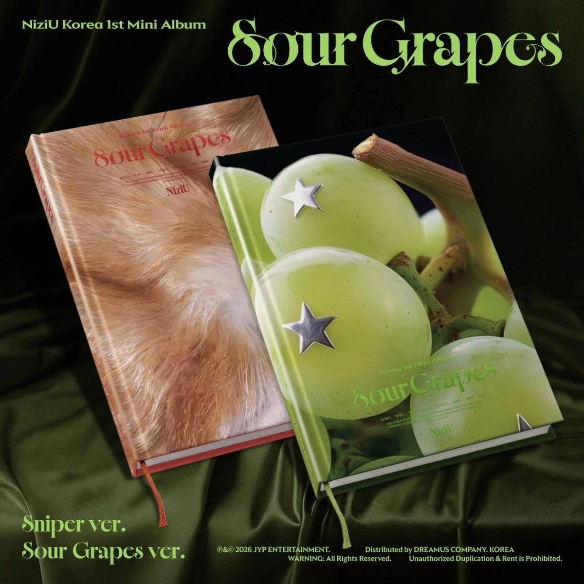NIZIU - Sour Grapes - 1st mini album