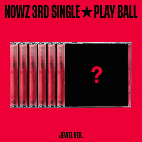 [K IDOL PREORDER EVENT] NOWZ - Play ball - 3rd single album
