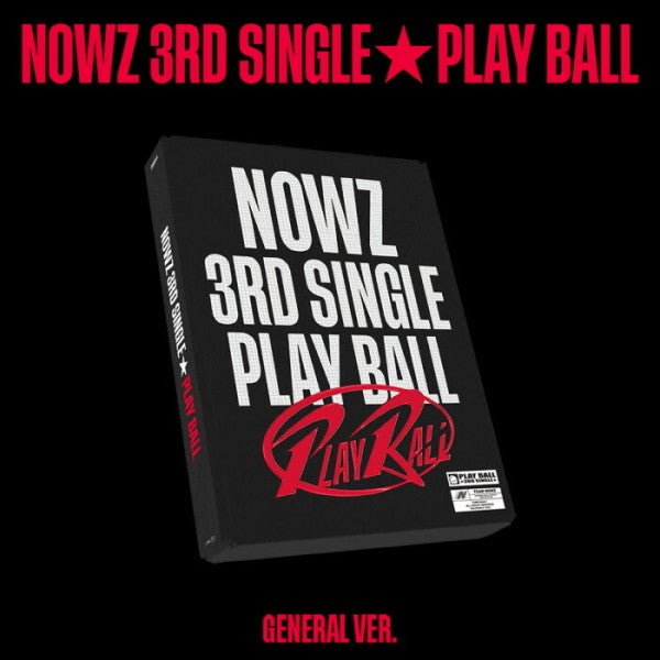 [K IDOL PREORDER EVENT] NOWZ - Play ball - 3rd single album