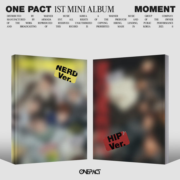 ONE PACT - Moment - 1st mini album