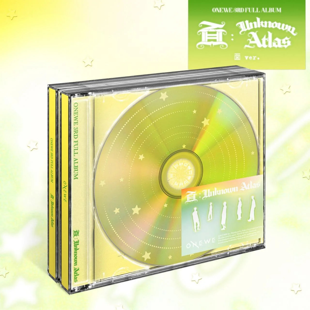[PREORDER] ONEWE - Unknow Atlas [MIAN] - 3rd full album