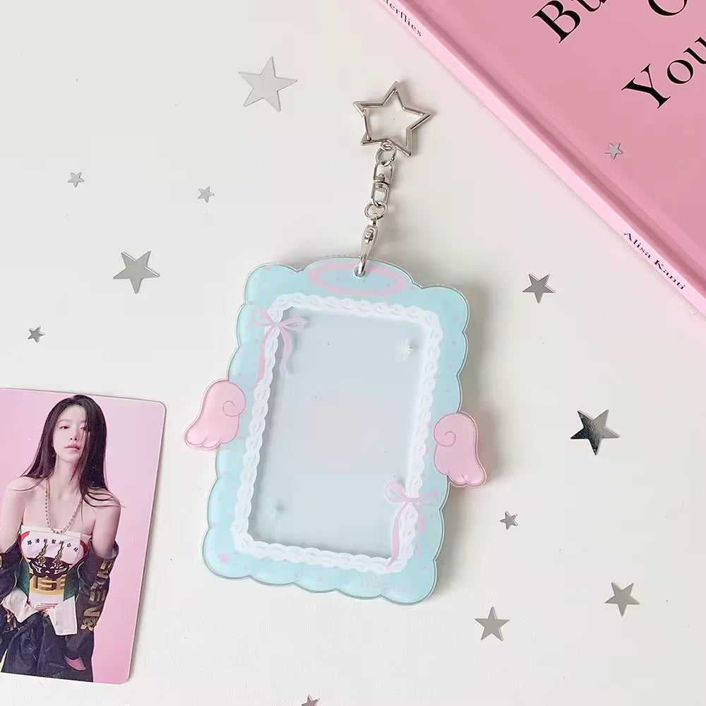 Photocard Holders - Cute Angel Wing Acrylic