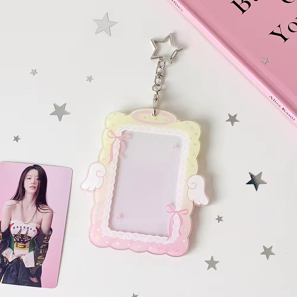 Photocard Holders - Cute Angel Wing Acrylic
