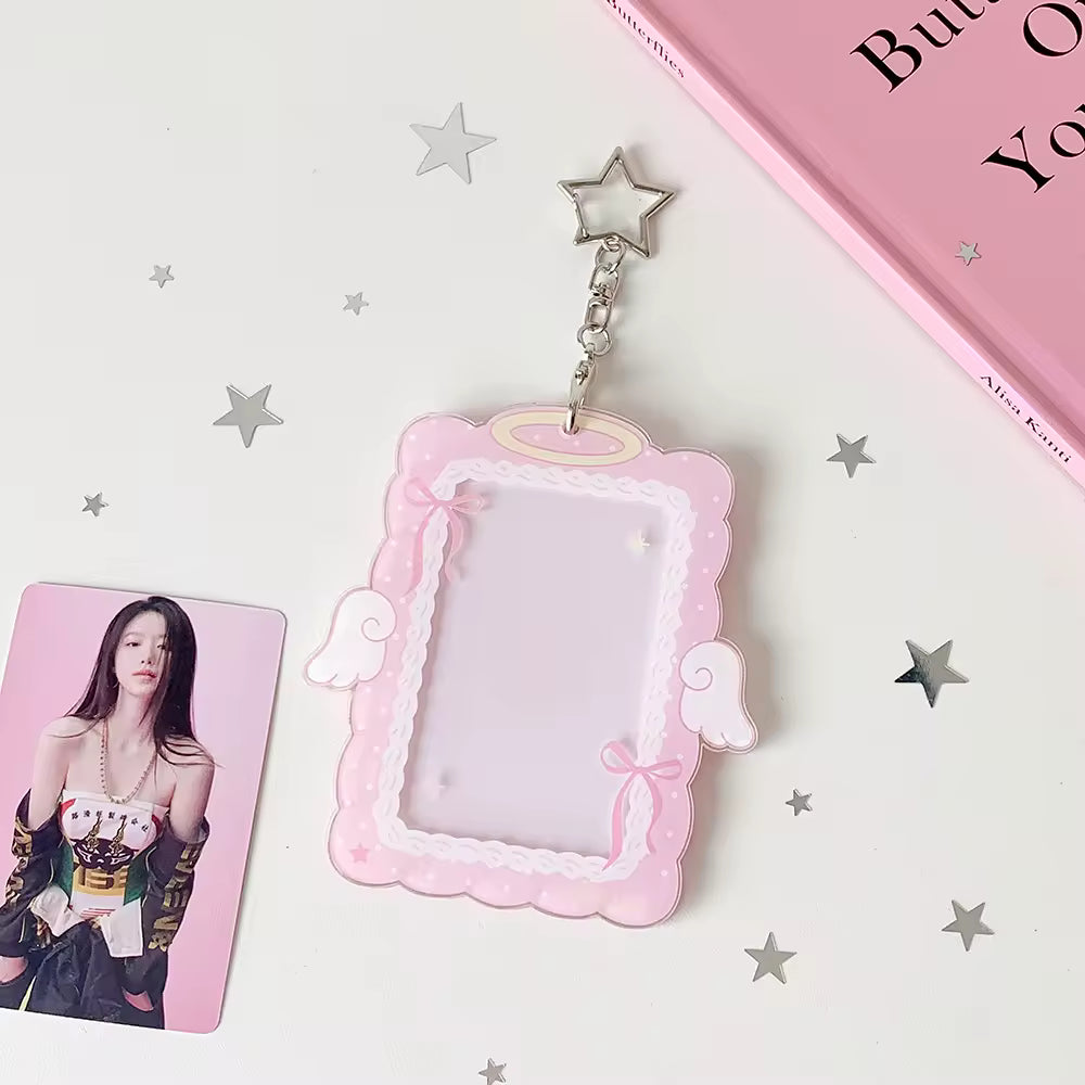 Photocard Holders - Cute Angel Wing Acrylic