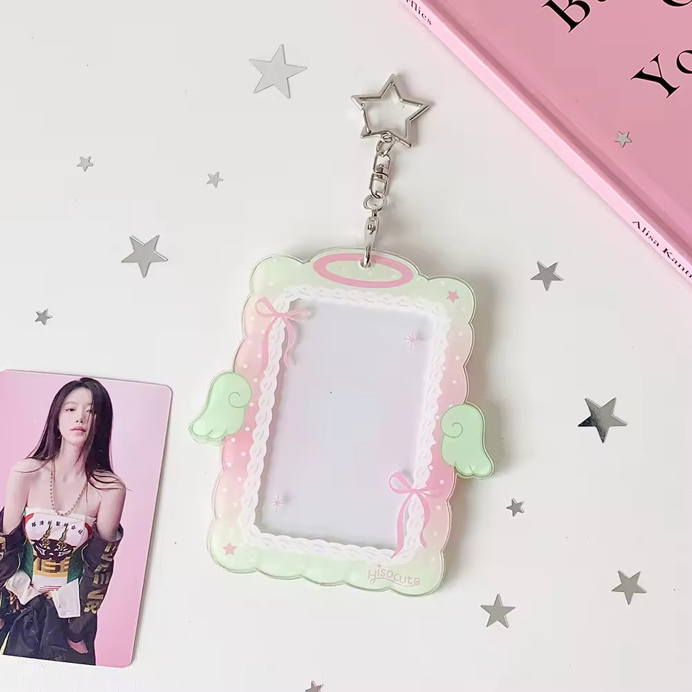 Photocard Holders - Cute Angel Wing Acrylic