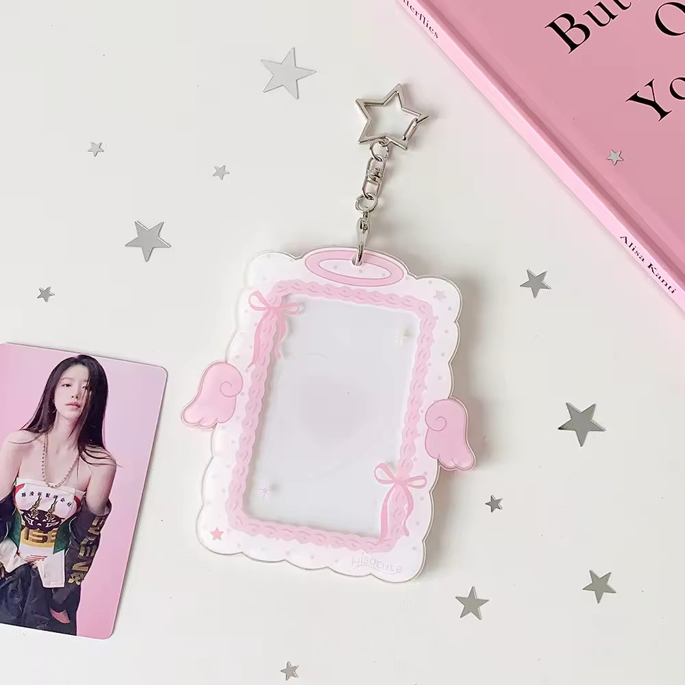 Photocard Holders - Cute Angel Wing Acrylic