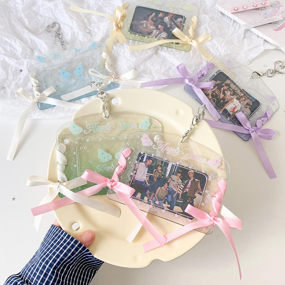 Photocard Holders - Cute Bow Horizontal PVC