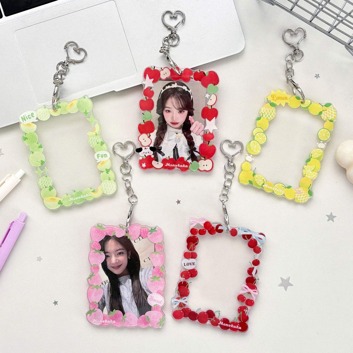 Photocard Holders - Fruits Acrylic