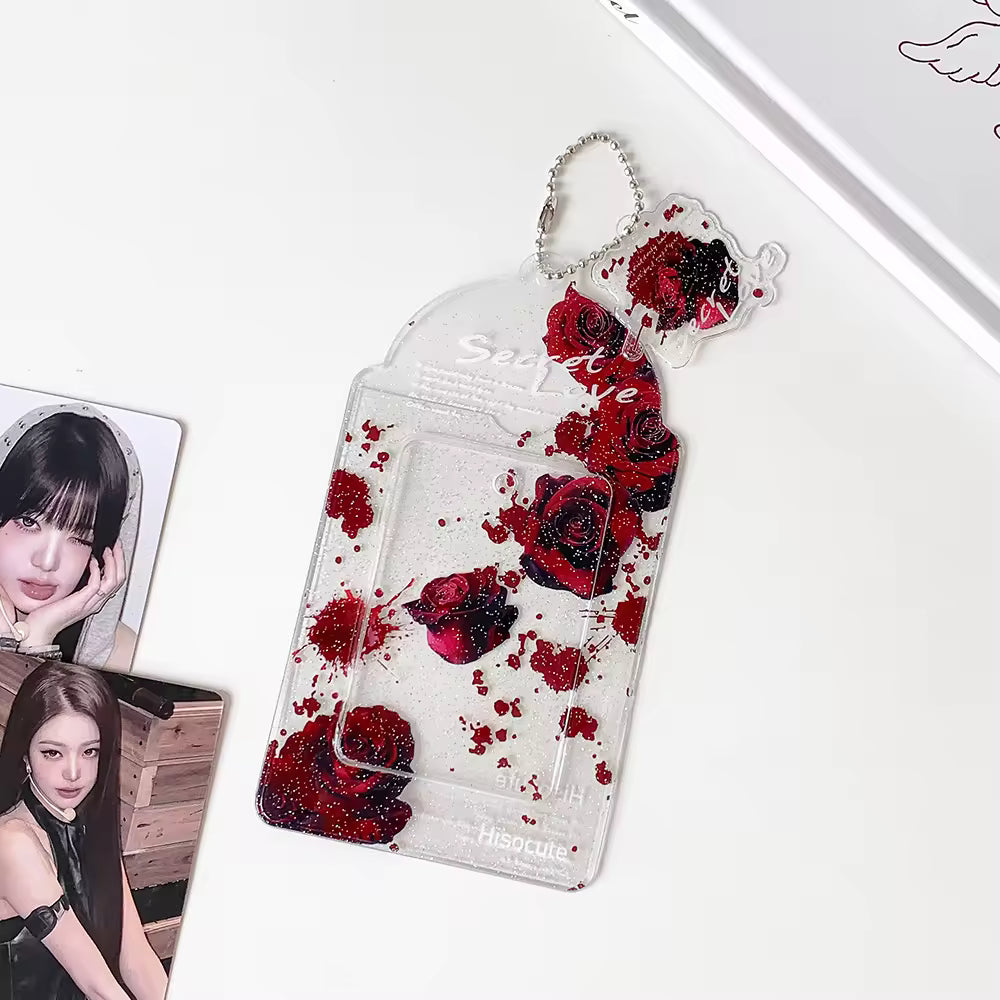 Photocard Holders - Gothic Flower PVC