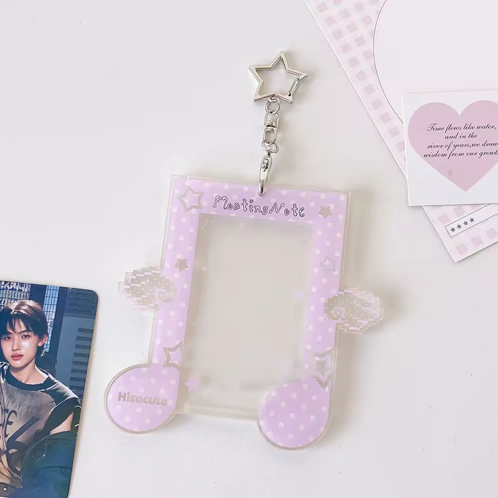 Photocard Holders - Music Note Acrylic