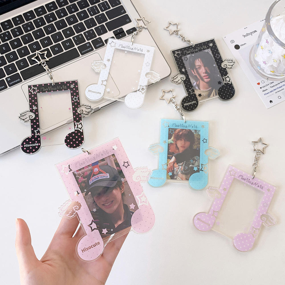 Photocard Holders - Music Note Acrylic
