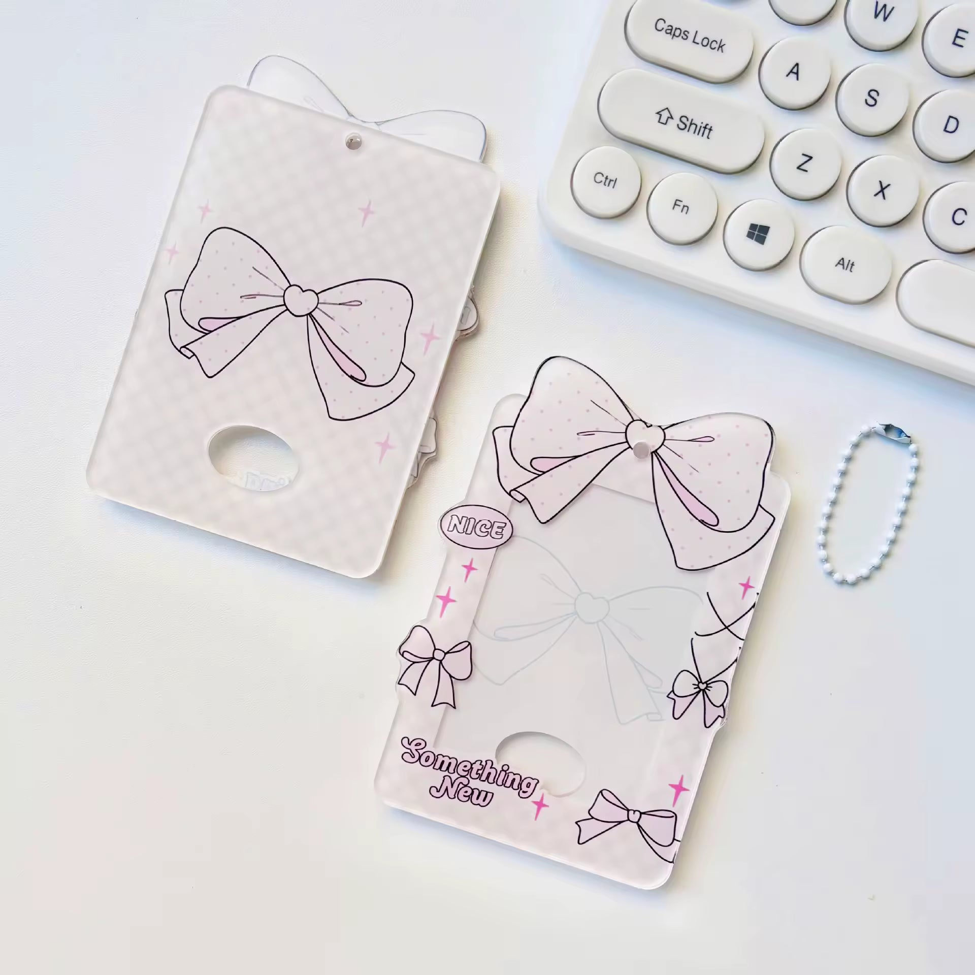 Photocard Holders - Bow Acrylic