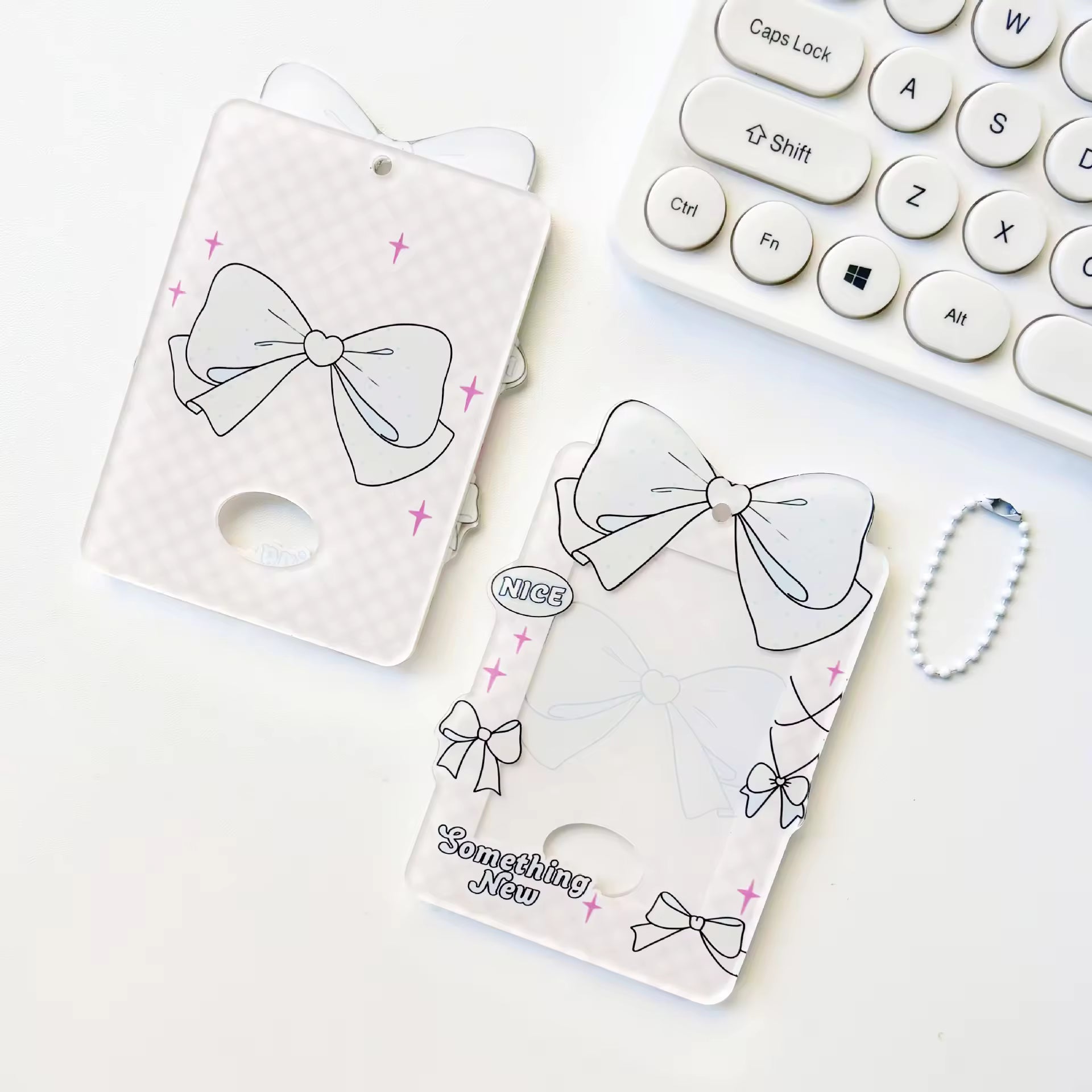 Photocard Holders - Bow Acrylic