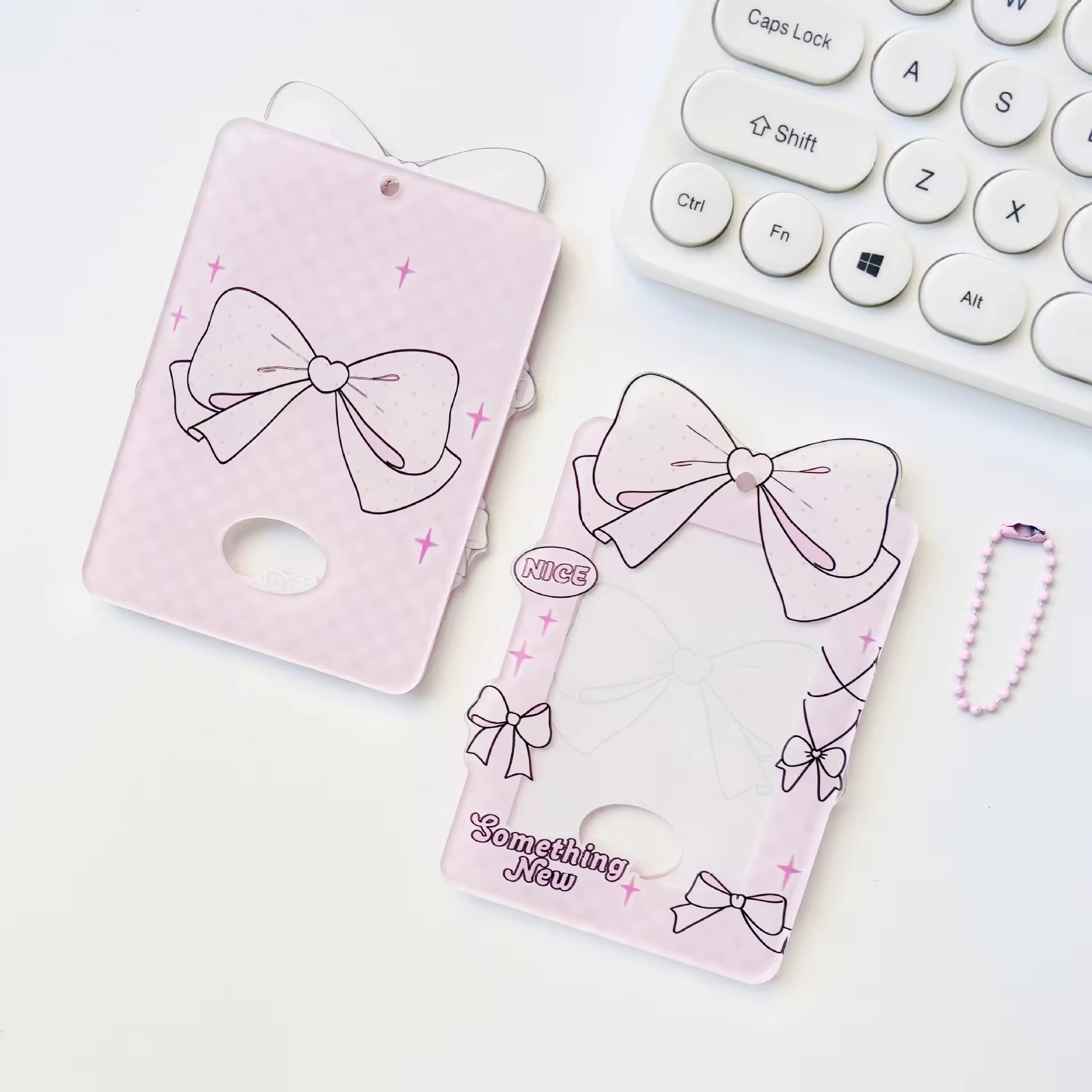 Photocard Holders - Bow Acrylic