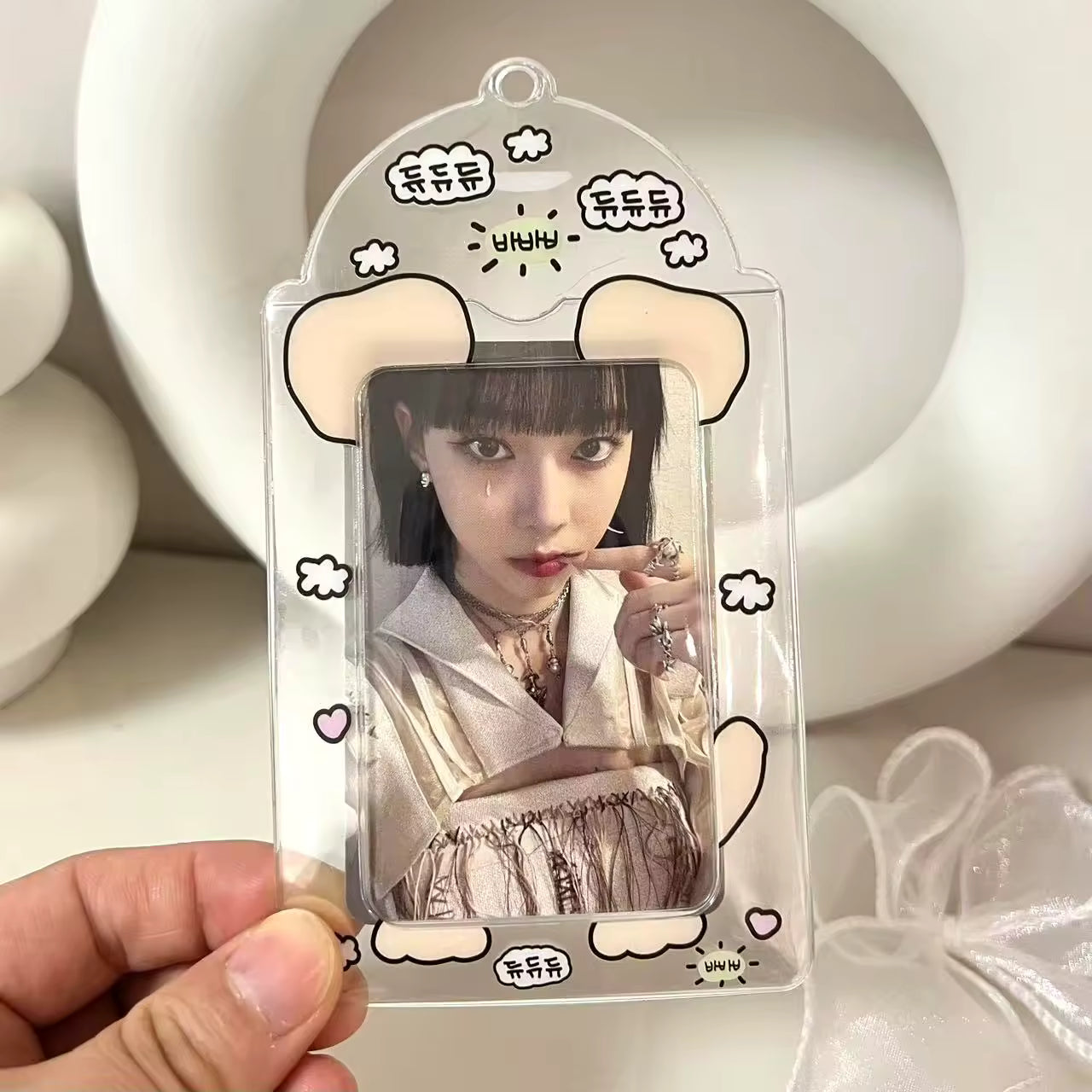 Photocard Holders - Clear Ears PVC