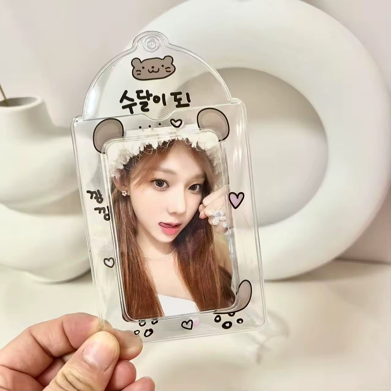 Photocard Holders - Clear Ears PVC