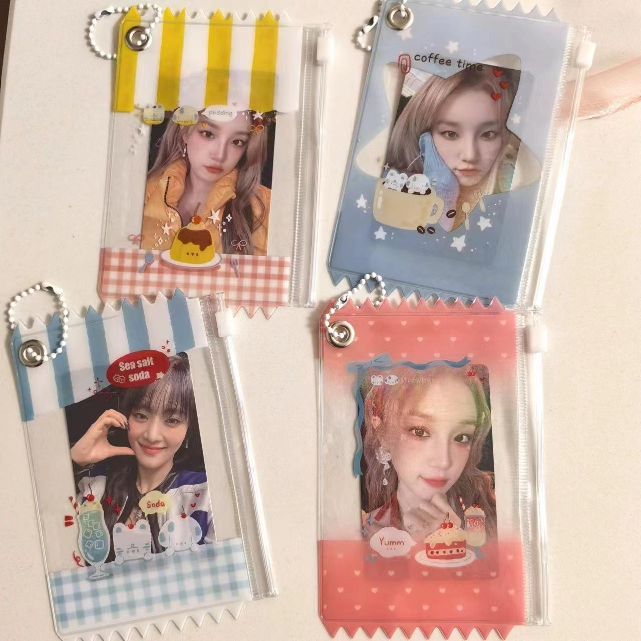 Photocard Holders - Medium Zipper Pouch PVC