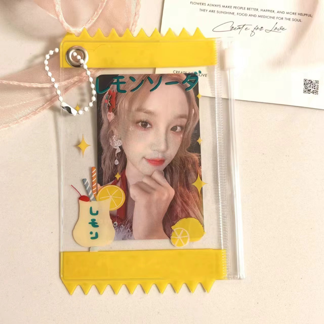 Photocard Holders - Medium Zipper Pouch PVC