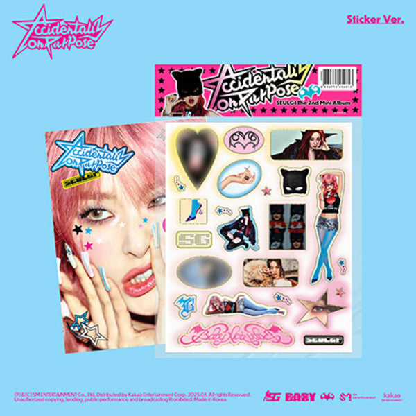 SEULGI - Accidentally On Purpose [STICKER] - 2nd mini album