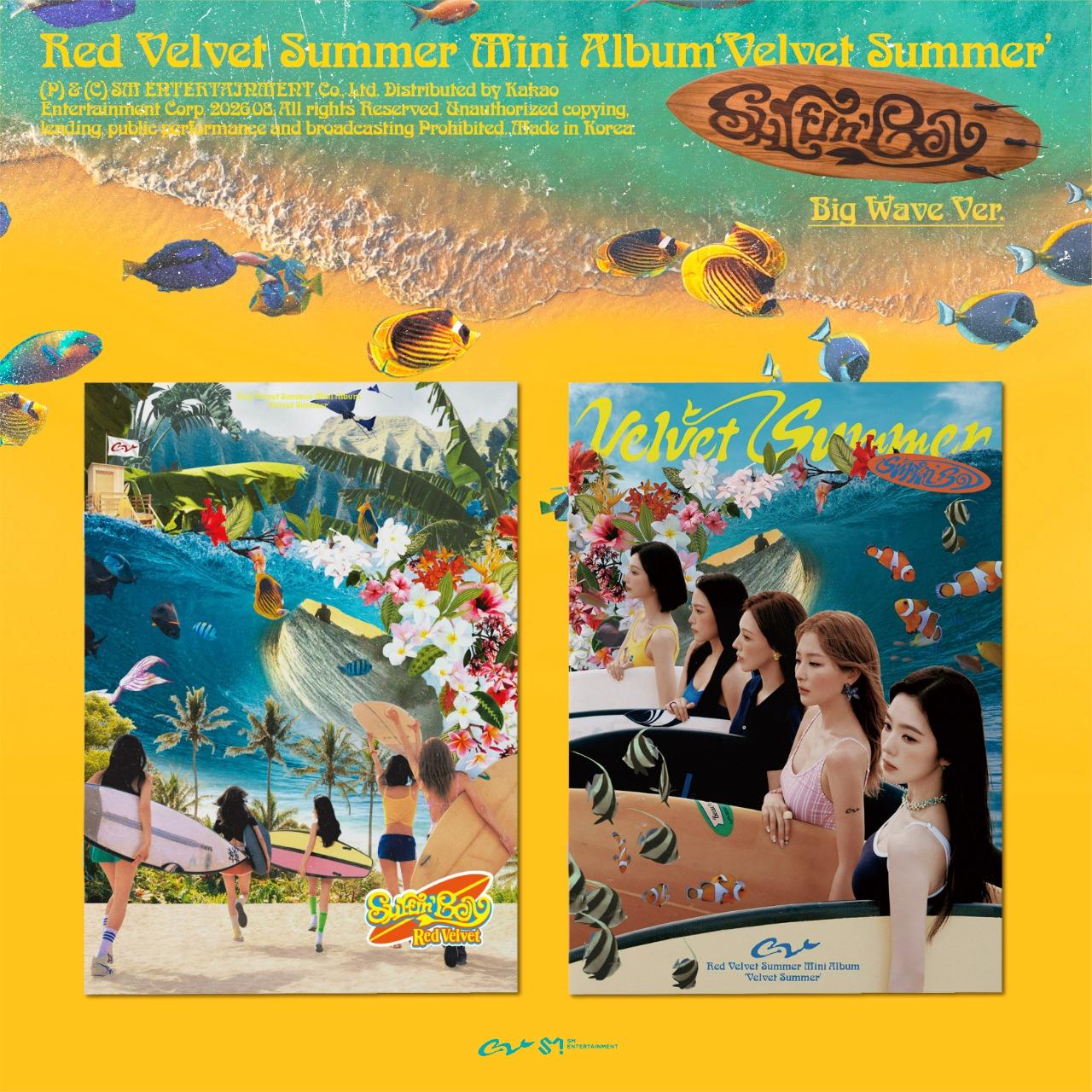 RED VELVET - Velvet Summer [BIG WAVE] - Summer mini album