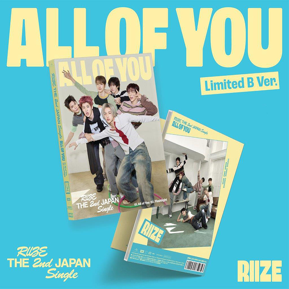 RIIZE - All Of You - Japan 2nd single album