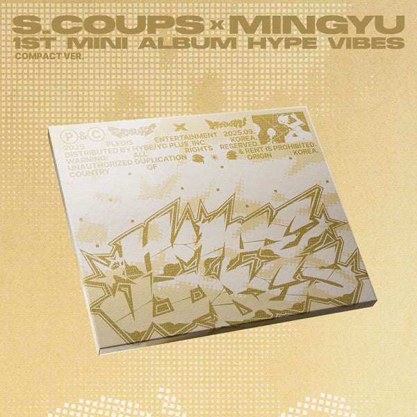 [PREORDER EVENT] S.COUPSxMINGYU - Hype Vibes [COMPACT] - 1st mini album