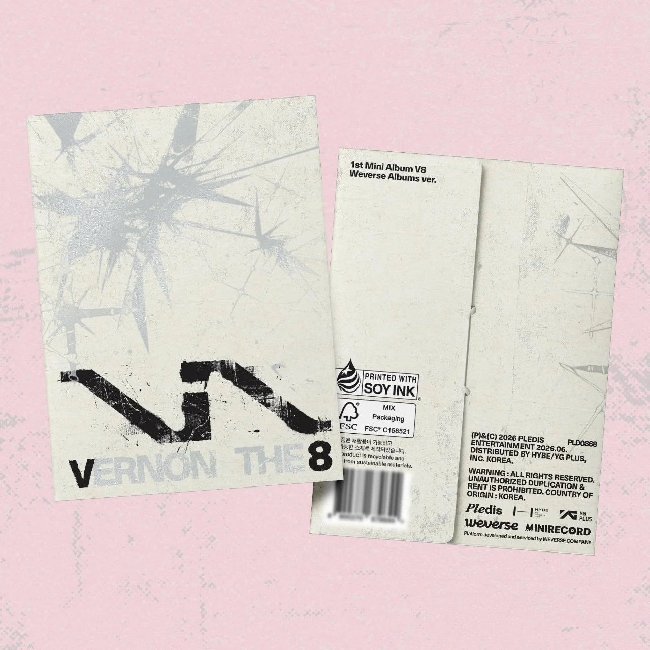 [PREORDER EVENT] V8 - V8 [WEVERSE] - 1st mini album