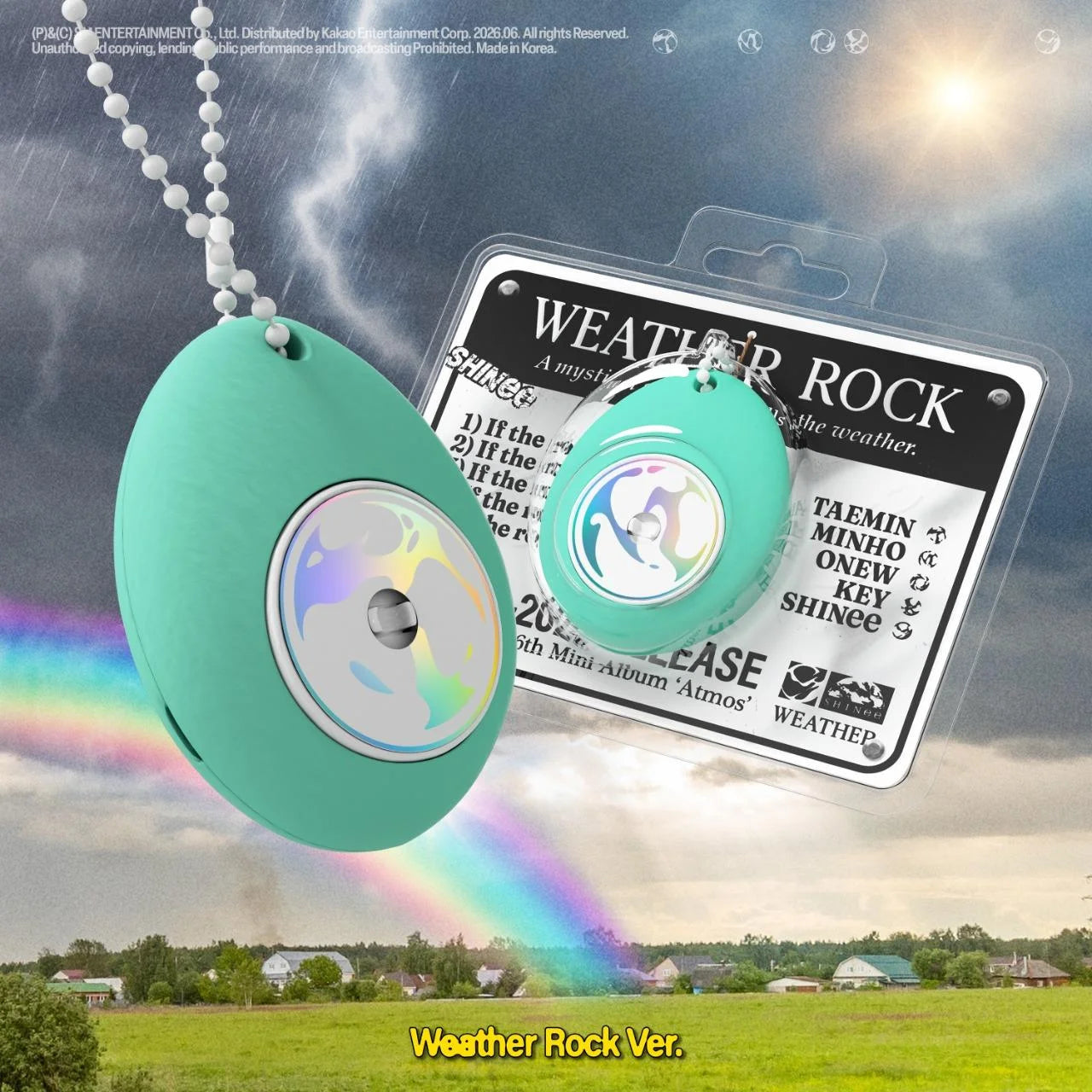 SHINEE - Atmos [WEATHER ROCK] - 6th mini album