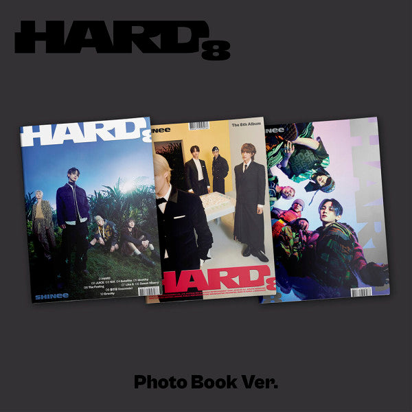 SHINEE - Hard [PHOTOBOOK] - 8th regular album