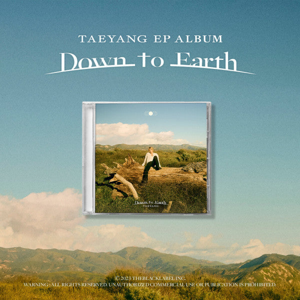 TAEYANG - Down to Earth - 2nd EP album