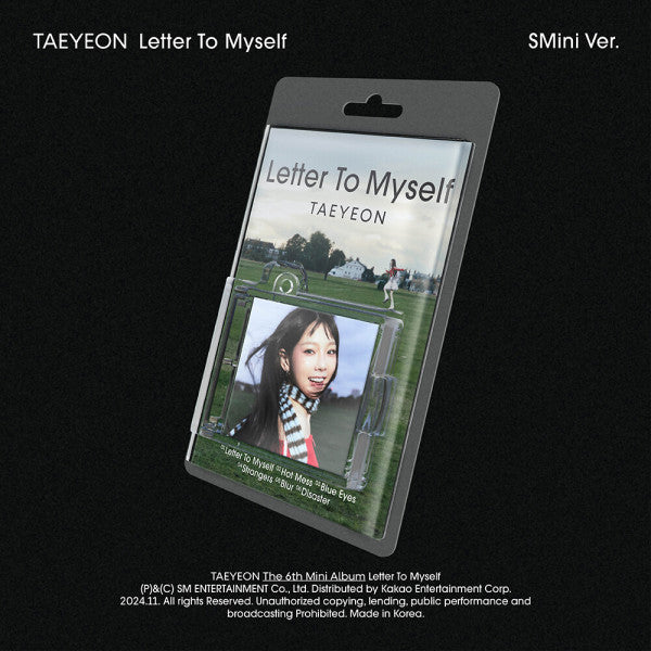 TAEYEON - Letter to Myself [SMINI] - 6th mini album