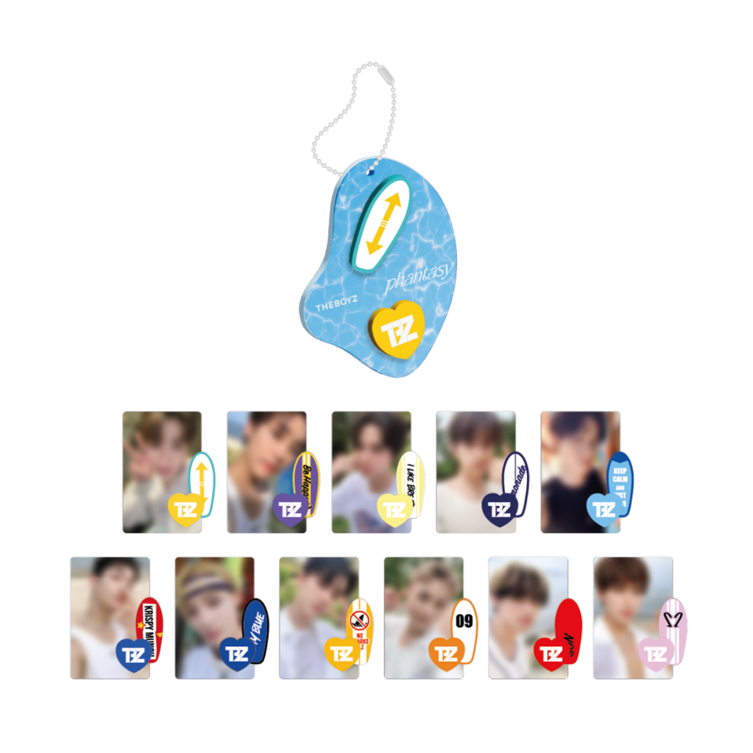 THE BOYZ - Board Parts Keyrings - Phantasy Pop-up MD