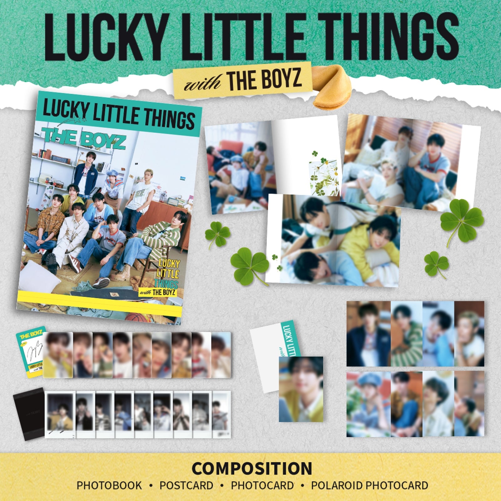 [PREORDER] THE BOYZ - Lucky Little Things Photobook