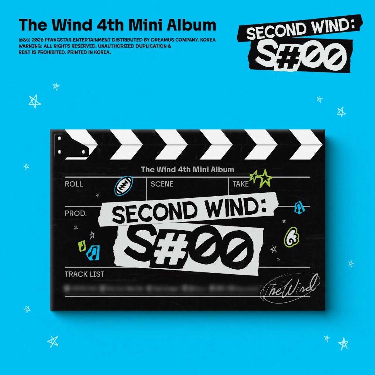 [PREORDER] THE WIND - Second Wind: S#00 - 4th mini album