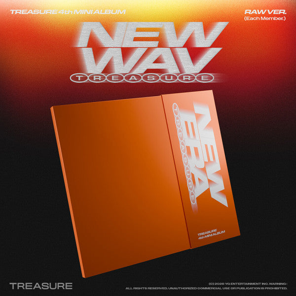 [PREORDER EVENT] TREASURE - New Wav [RAW] - 4th mini album