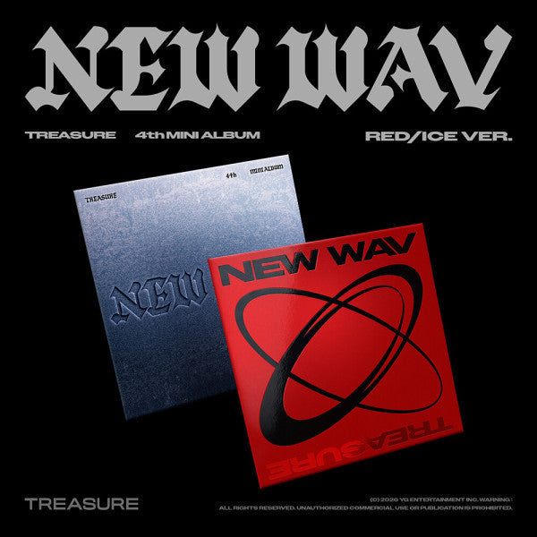 [PREORDER EVENT] TREASURE - New Wav - 4th mini album